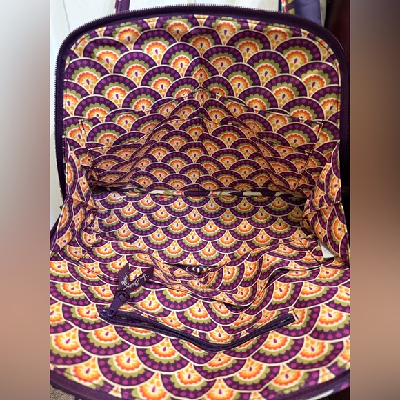 Vera Bradley Zip Around Satchel - Picture 4 of 5